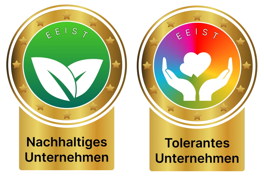 Unsere Siegel für nachhaltige und tolerante Unternehmen