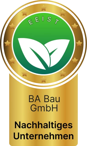 BA Bau GmbH ist ein nachhaltiges Unternehmen
