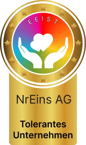 NrEins AG ist ein tolerantes Unternehmen
